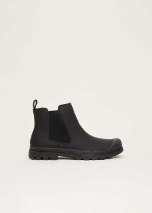 Black Phase Eight Chunky Chelsea Boots | 4186CNIGY