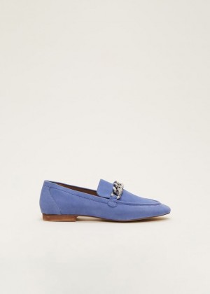 Blue Phase Eight Chain Detail Flats | 2916DFMZV