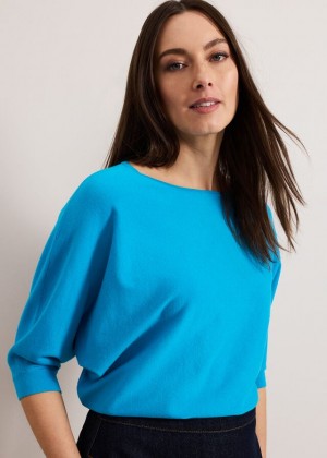 Blue Phase Eight Cristine Knitwear | 2916FTWZQ