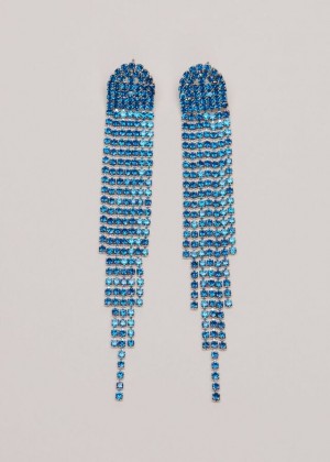 Blue Phase Eight Graduated Stone Drop Jewellery | 0371JQKZB