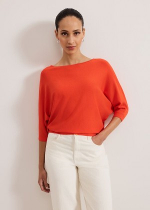 Coral Phase Eight Cristine Knitwear | 4923DJQFP