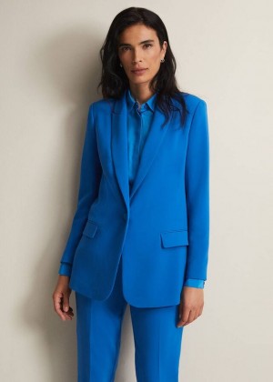 Deep Blue Phase Eight Brinley Cobalt Jackets | 2164XHRKZ