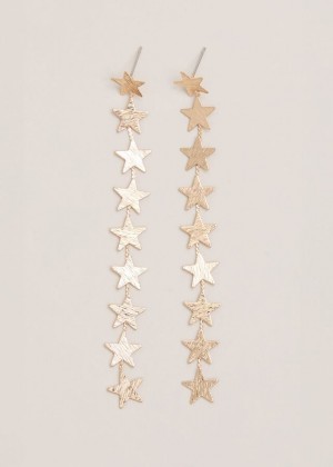 Gold Phase Eight Gold Star Drop Jewellery | 6421OMYAE