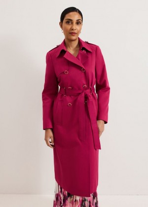 Pink Phase Eight Cheryl Petite Coats | 0581JSONK