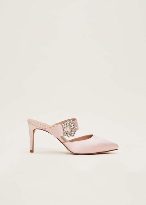 Pink Phase Eight Embellisheds Heels | 3762HLYDV