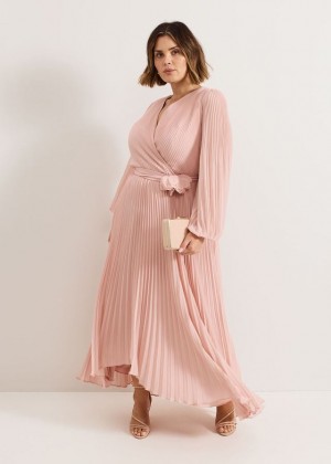 Pink Phase Eight Isadora Pale Dress | 2946PIHXB