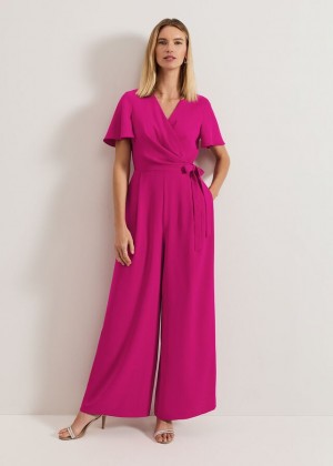 Pink Phase Eight Julissa Jumpsuit | 6279HWSYM