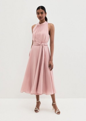 Pink Phase Eight Lucinda Dress | 7829KSWIG