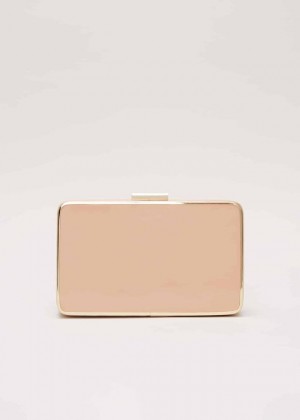 Pink Phase Eight Patent Box Bags | 6358AGSQP