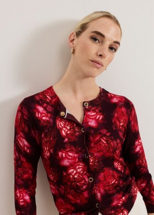 Red Phase Eight Dani Rose Knitwear | 3486ORPND