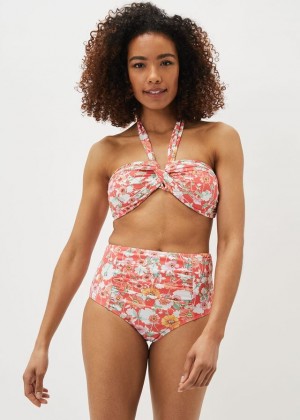 Red Phase Eight Jasmin Floral Swimwear | 1582WIHZD