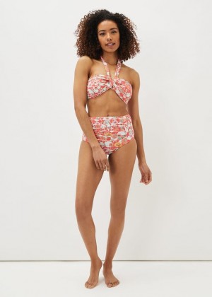 Red Phase Eight Jasmin Floral Swimwear | 9714FJTCA