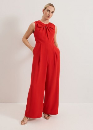 Red Phase Eight Petite Saffron Dress | 9438RNKDB