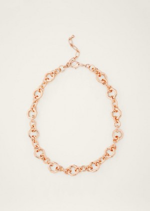 Rose / Gold Phase Eight Chunky Chain Jewellery | 3791LTZCO