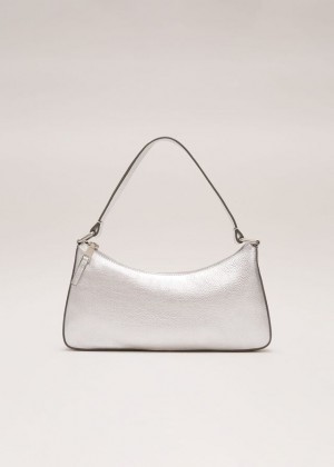 Silver Phase Eight Silver Leather Bags | 5184AOJDP