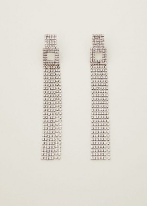 Silver Phase Eight Sparkle Long Jewellery | 2167EVDHF