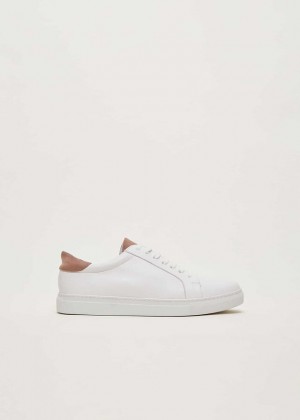 White Phase Eight Tab Trainer Flats | 5096NHQWG