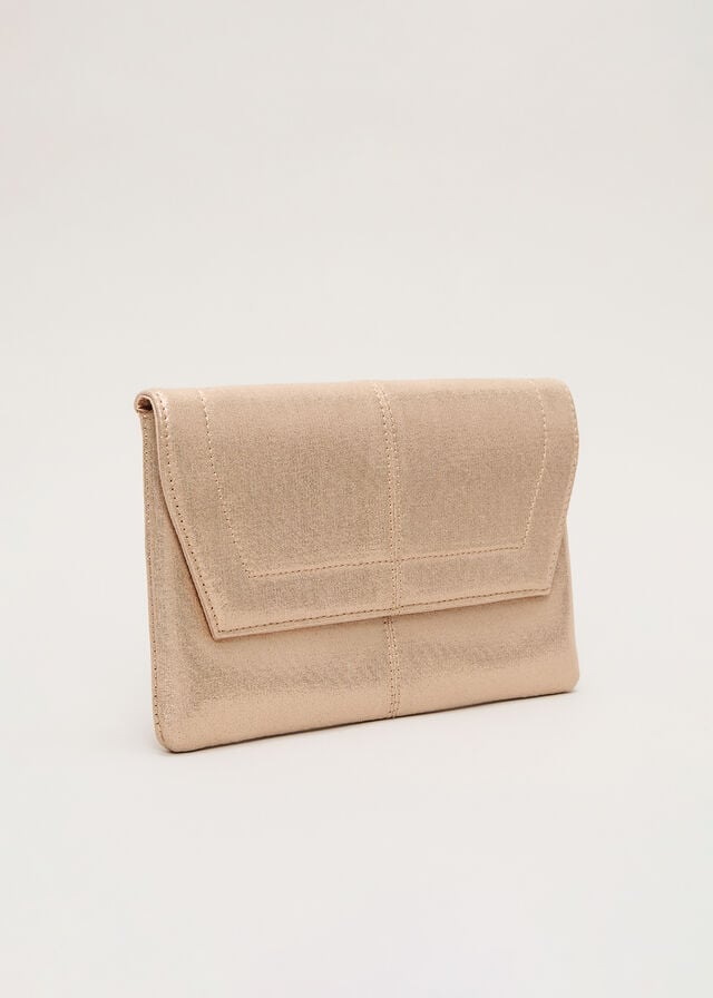 Beige Phase Eight Stitch Square Bags | 9278CLPNX