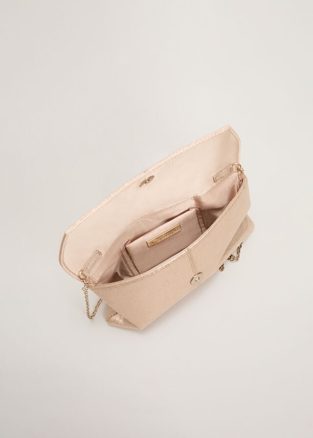 Beige Phase Eight Stitch Square Bags | 9278CLPNX