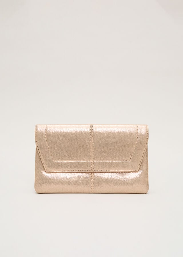 Beige Phase Eight Stitch Square Bags | 9278CLPNX