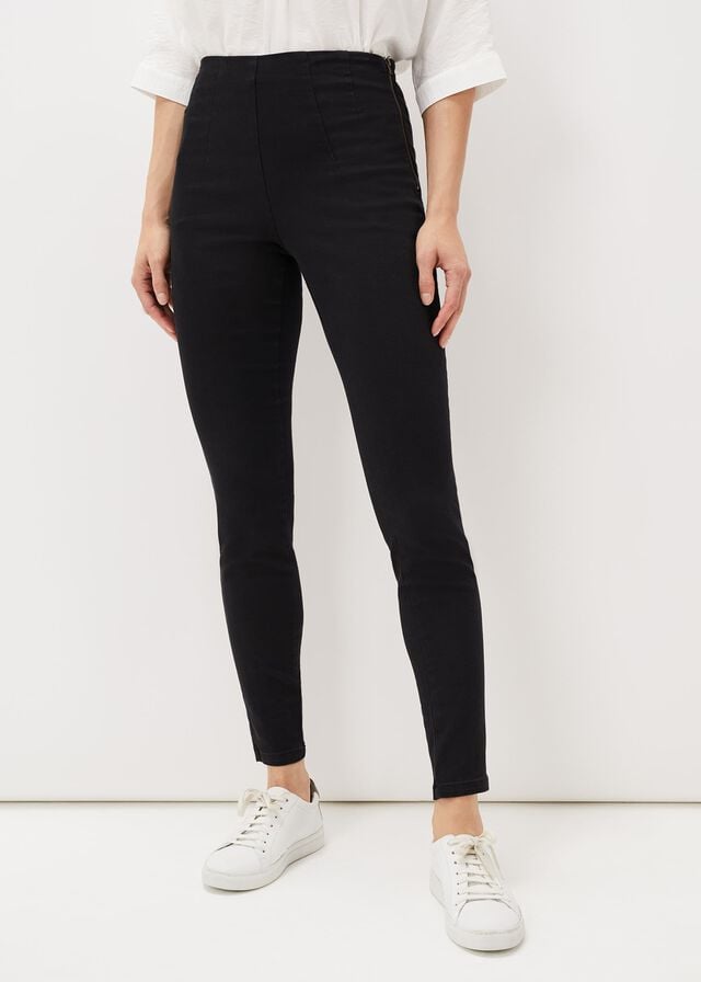 Black Phase Eight Amina Skinny Fit Jeans | 8273VXRDZ