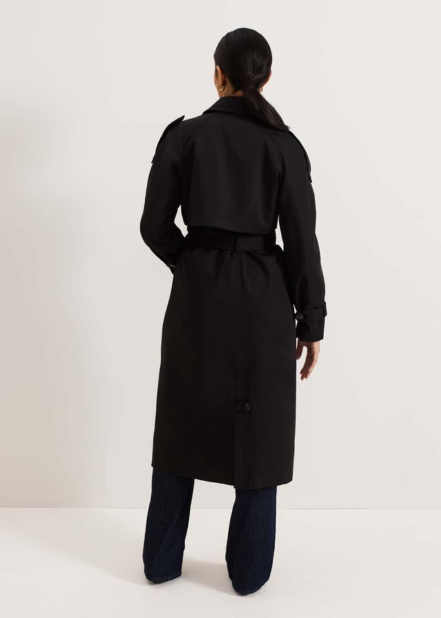 Black Phase Eight Avalie Petite Coats | 4862VYKOP