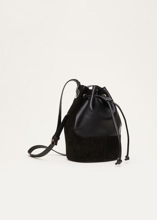 Black Phase Eight Bucket Bags | 2985TNPQW