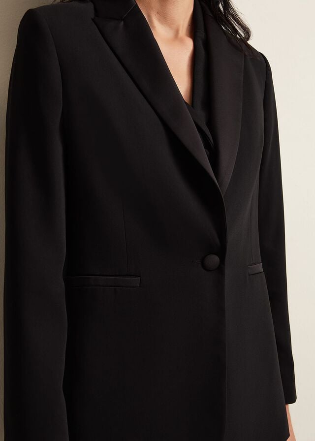 Black Phase Eight Elandra Tux Coats | 2364XCVHT