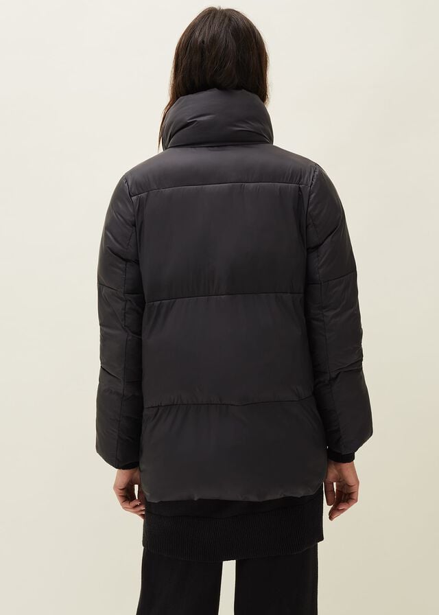 Black Phase Eight Eshima Puffer Coats | 7059TCEUD