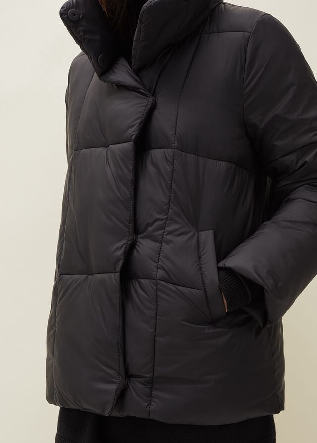 Black Phase Eight Eshima Puffer Coats | 7059TCEUD