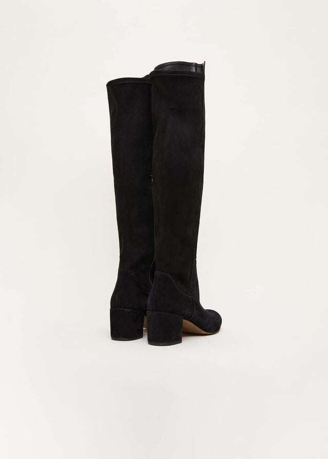 Black Phase Eight Milly Knee High Boots | 0984BECNG