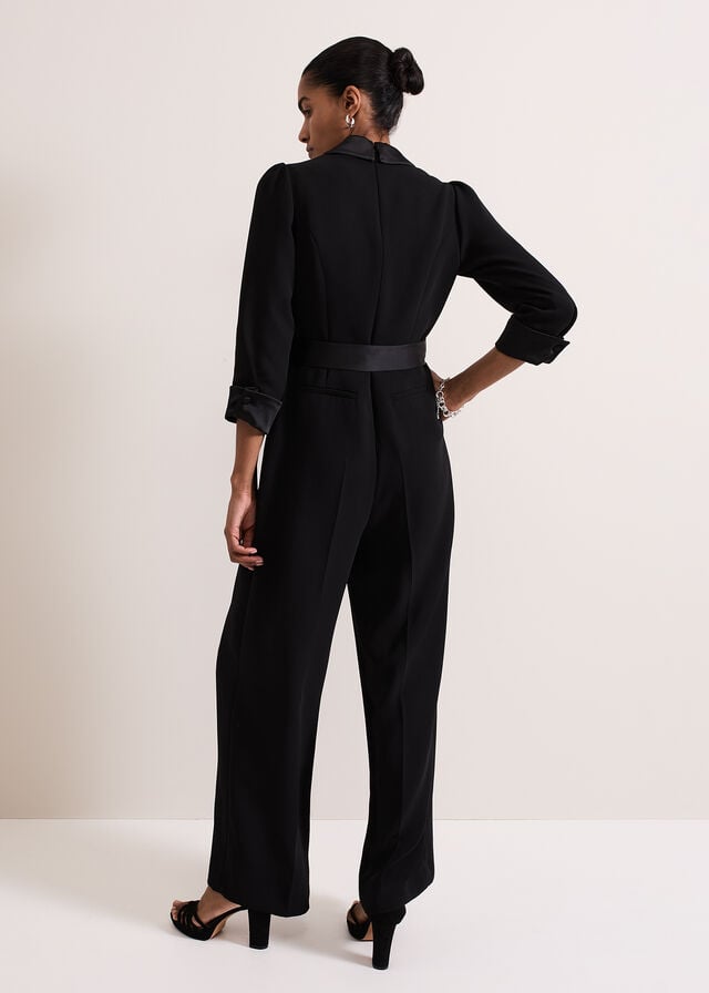 Black Phase Eight Petite Kylie Jumpsuit | 7146RDKJG