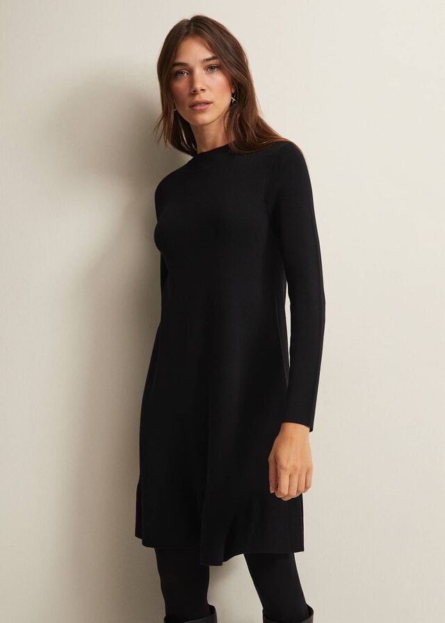 Black Phase Eight Vickie Fine Knitwear | 5128BIYAS