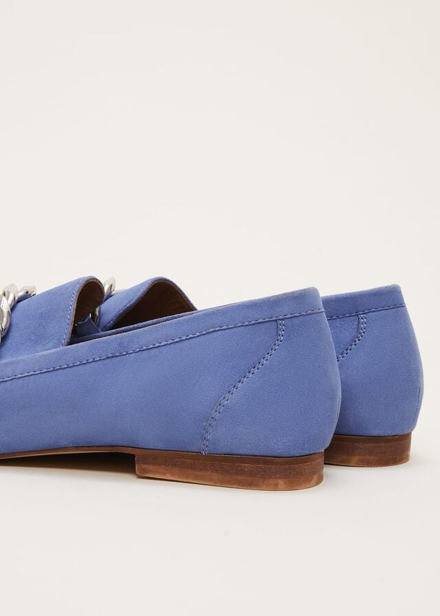 Blue Phase Eight Chain Detail Flats | 2916DFMZV