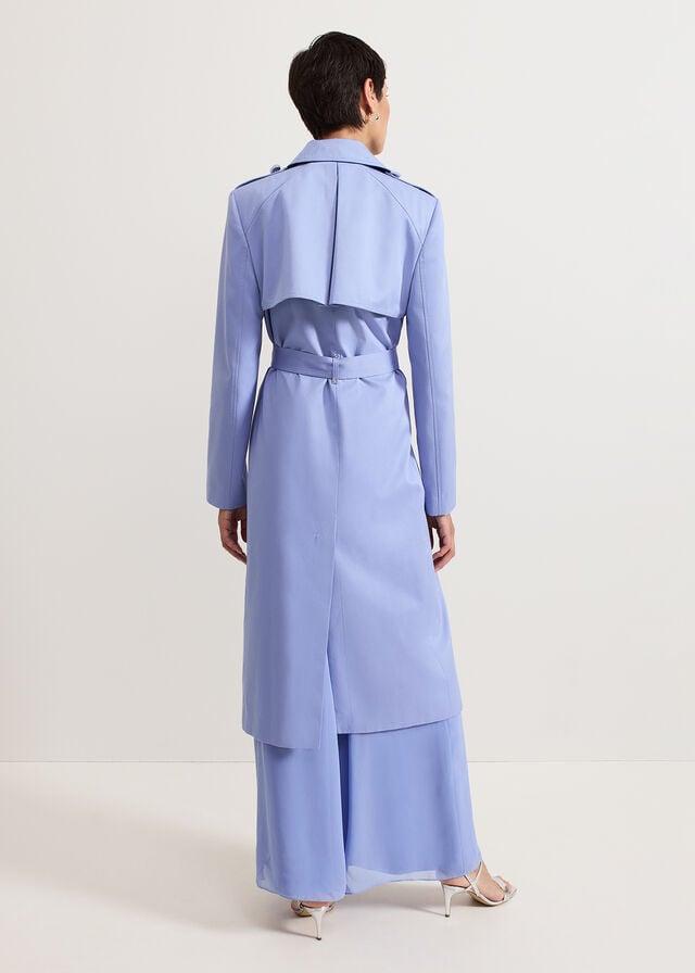 Blue Phase Eight Cheryl Trench Coats | 6851KEIMH