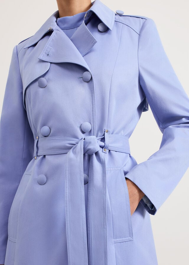 Blue Phase Eight Cheryl Trench Coats | 6851KEIMH