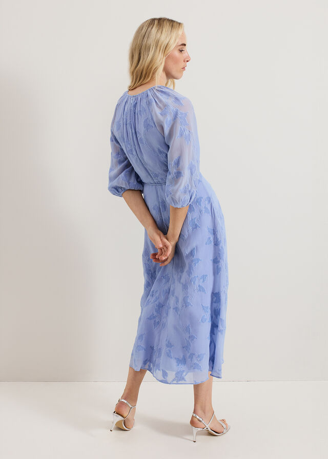 Blue Phase Eight Liona Floral Dress | 3258LHSOU