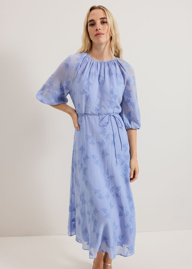 Blue Phase Eight Liona Floral Dress | 3258LHSOU