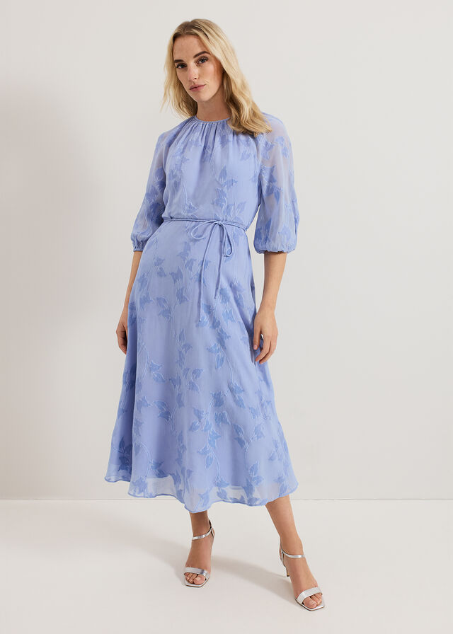 Blue Phase Eight Liona Floral Dress | 3258LHSOU