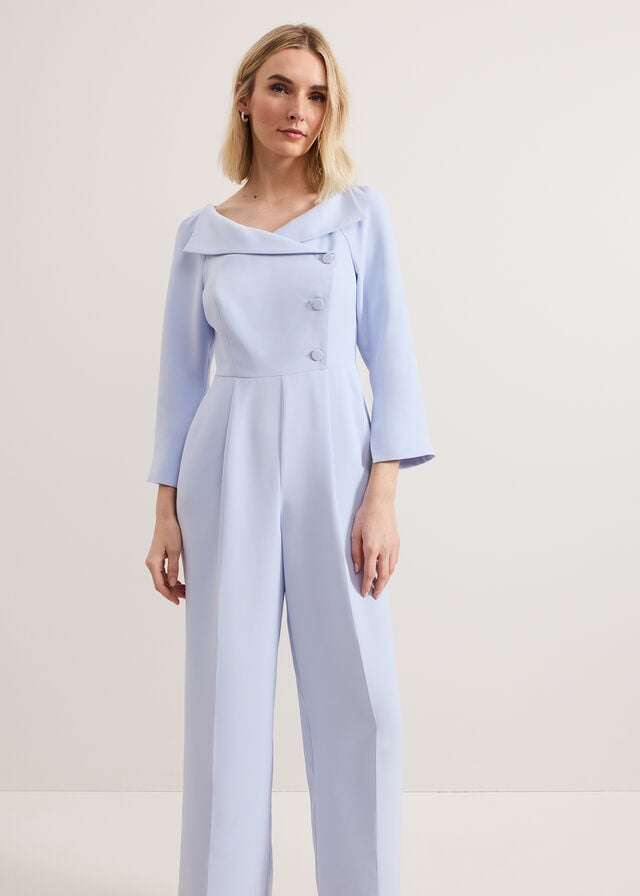 Blue Phase Eight Sienna Tux Dress | 0769BJAHZ