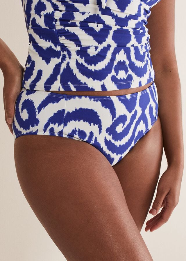 Blue / White Phase Eight Ikatini Swimwear | 8241SQZVM