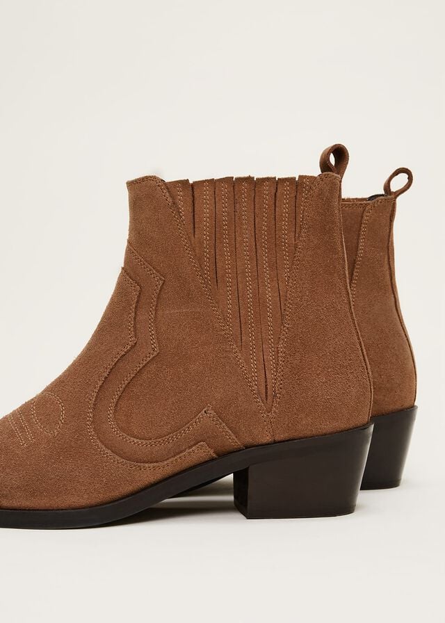 Brown Phase Eight Suede Boots | 4519BFYJT