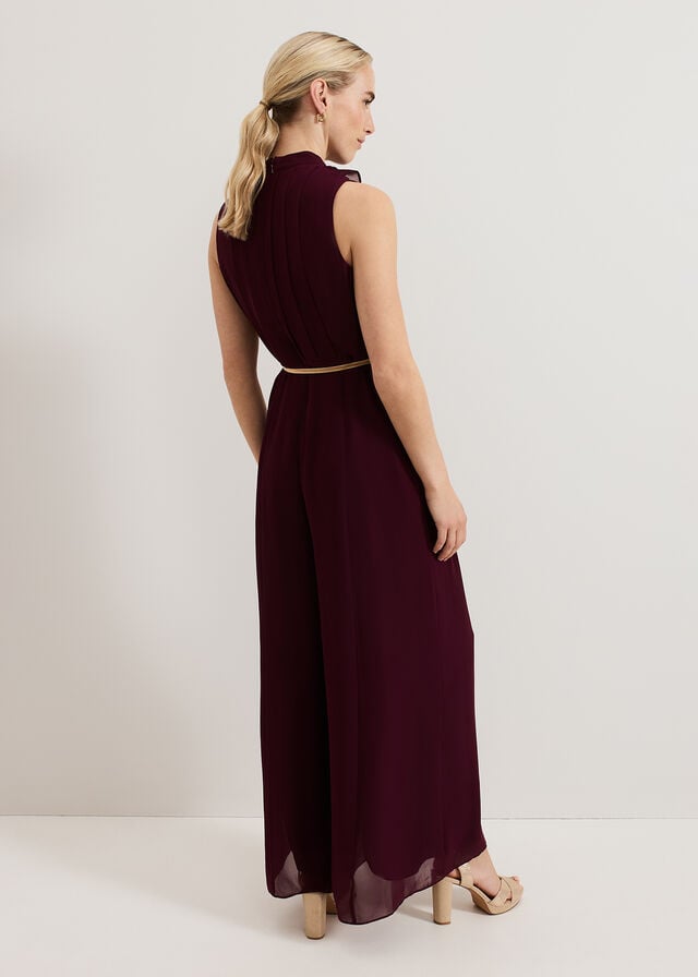 Burgundy Phase Eight Nalani Dress | 4627PAUWK