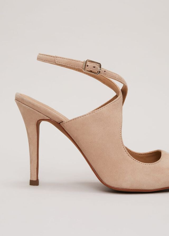 Cream Phase Eight Cross Overs Heels | 6714GZVYC