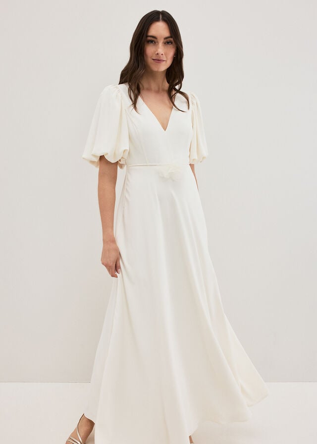 Cream Phase Eight Ellie Cream Wedding Dress | 5163OGNJS