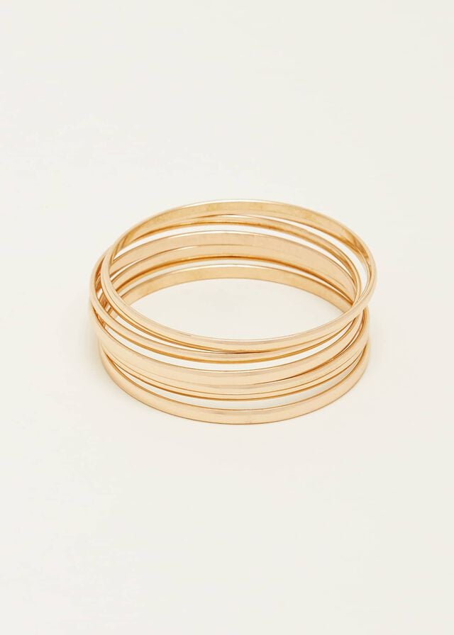 Gold Phase Eight Gold Bangles Jewellery | 8763LEOTY