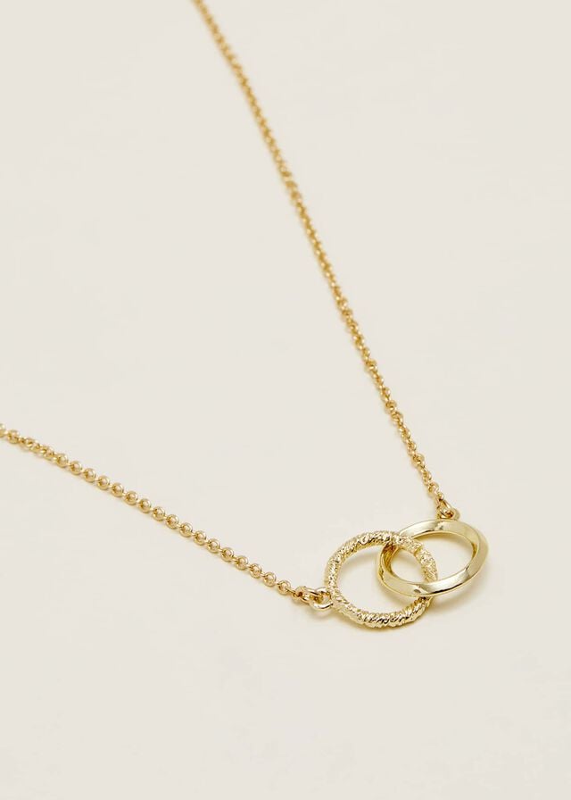 Gold Phase Eight Gold Circle Jewellery | 8671PTXFJ