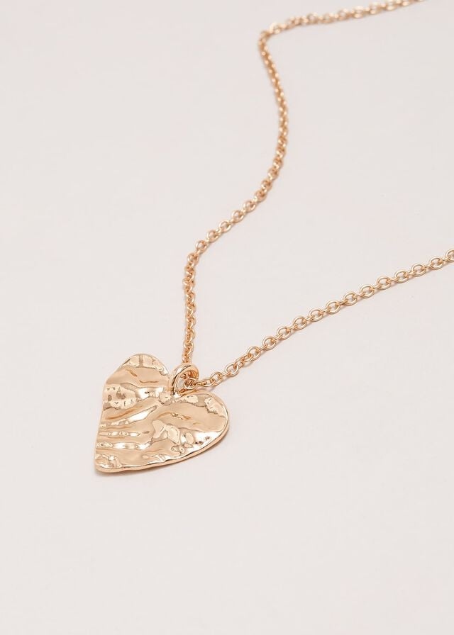 Gold Phase Eight Gold Heart Jewellery | 2746SRFIV