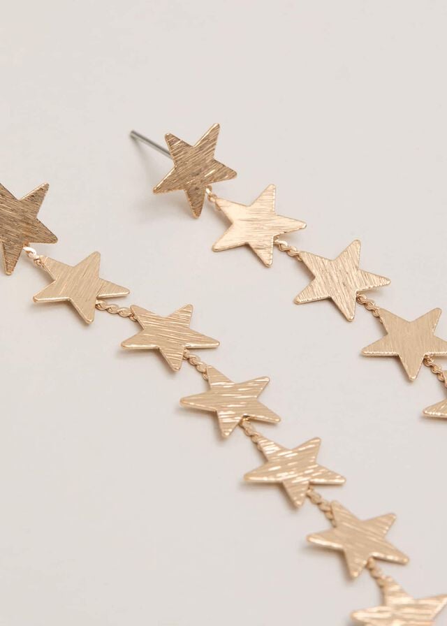 Gold Phase Eight Gold Star Drop Jewellery | 6421OMYAE