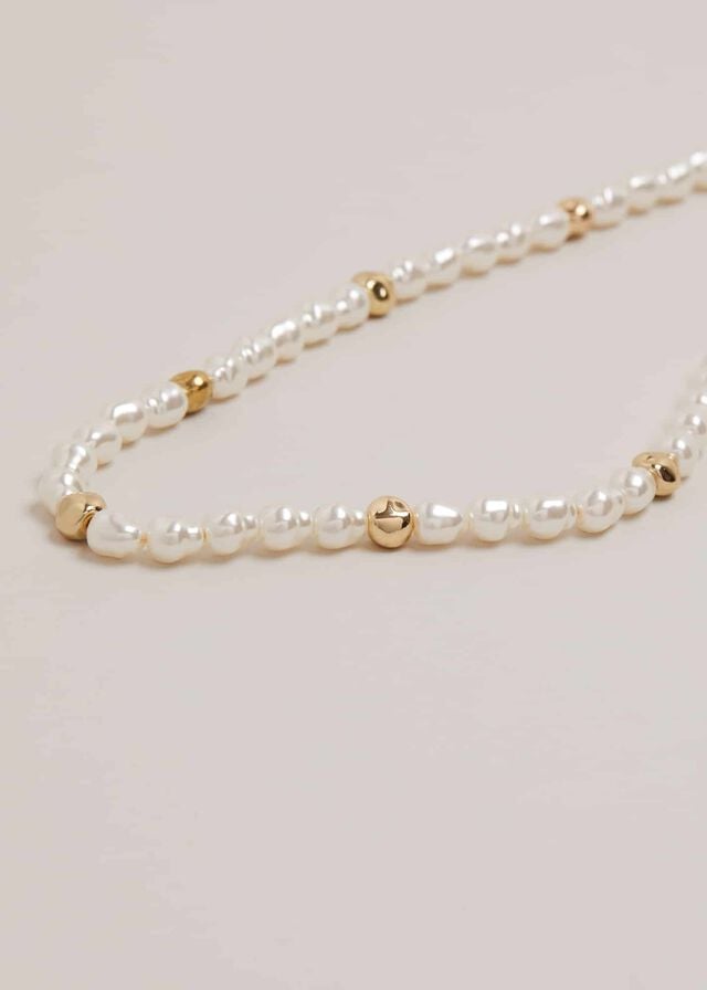 Gold Phase Eight Pearl And Bead Jewellery | 8657IMUTA